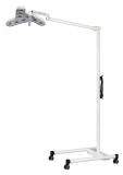 DERUNGS Triango 100-3 F. Operating light on rolling stand. Light output: 100000lux/1m, adj
