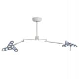 DERUNGS Triango 100-3 Duo.  Duo operating light for ceiling mounting . Light output: 2x 10
