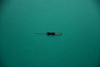 Monopolar needle electrode, 4 mm shaft, 4 mm diameter, new