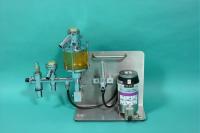 DR. MÜLLER portable anesthesia unit with flow meter for O2, for hanging in standard rails
