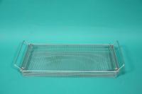 AESCULAP instrument tray for insertion into autoclave boxes, stainless steel. Dimensions: