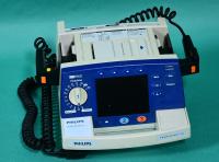 Philips Heartstart XL, bi-phasic defibrillator with AED function, incl. printer and batter