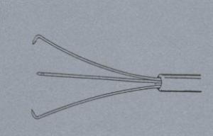 Probe Excision Forceps, tripple gripper, second- hand