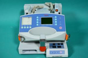 SCHILLER Defigard 2002 monophasic semi-automatic & manual defibrillator with ECG module, p