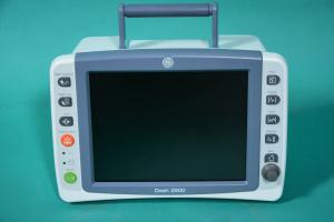 GE Dash 2500, portable battery/power supply patient monitor for the parameters ECG, SPO2,