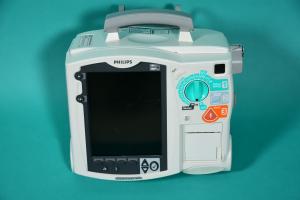 PHILIPS Heartstart MRx, portable, biphasic defibrillator incl. battery. Power up to max. 2