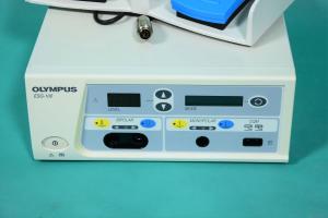 OLYMPUS ESG-100, endoscopic HF surgical unit, particularly easy and intuitive operation. C