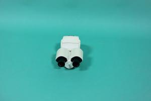 LEICA binocular tube for Leica laboratory microscope. Delivery without eyepieces, used