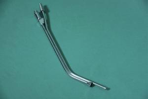 Suction cannula 4mm with illumination. Cold light cables from Storz can be attached. Lengt