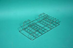 MELAG insert rack for steam autoclaves. This rack is used for the safe sterilisation of fo