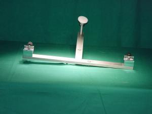 Quick-mount bracket for Trajan anaesthesia device (all models) to be attached to a standar