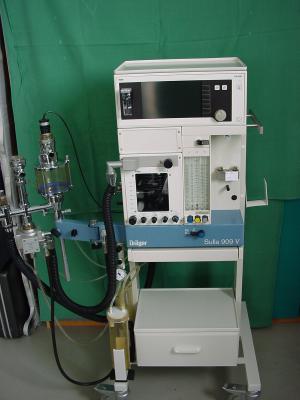 used Dräger Sulla anaesthetic device