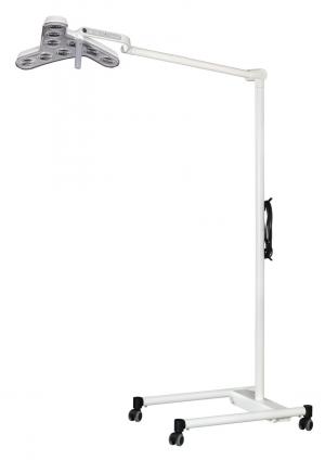 DERUNGS Triango 100-3 F. Operating light on rolling stand. Light output: 100000lux/1m, adj