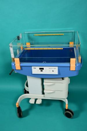 DRÄGER Babytherm 8000, mobile thermal bed without acrylic glass cover, second-hand