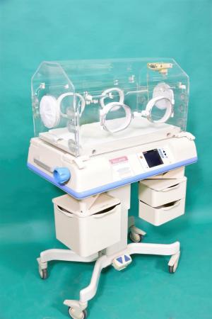 DRÄGER/AirShields Isolette C2000, mobile incubator for newborns, temperature controlled,