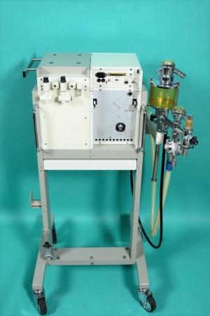 DRÄGER Sulla 800 V anaesthesia device, Ventilog, trolley/chassis with  writing surface, s
