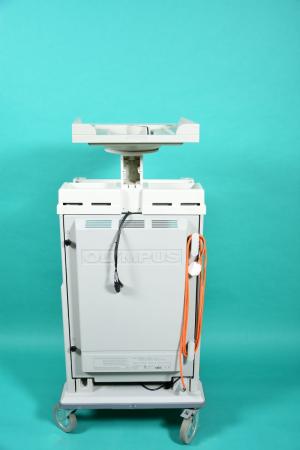 OLYMPUS WM-30 endoscopy trolley with monitor support, 2 adjustable bases 60 x 60 x 150 cm,