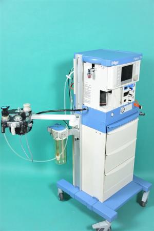 DRÄGER Fabius Tiro. Mobile anaesthesia unit with flow meter for O2, N2O and Air, delivery
