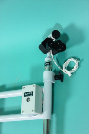 LEISEGANG colposcope for mounting on a gynaecological chair, incl. light source 6V, colour