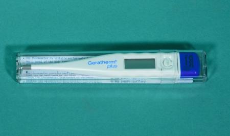 Digital clinical thermometer with extended measuring range 28.0 to 42.9°C, NEW 10 pcs.