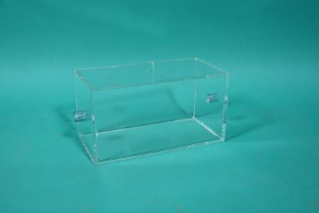 Anaesthesia box for rodents made from acrylic glass measuring 300 x 150 x 160 mm, removeab