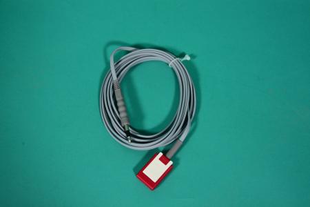 Neutral electrode cable for ERBE and MARTIN for use with disposable adhesive electrodes, N